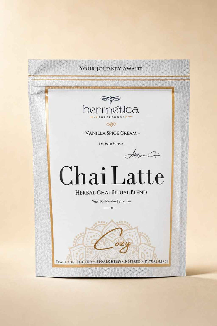 Cozy Herbal Adaptogenic Chai Latte – Vanilla Spice Cream